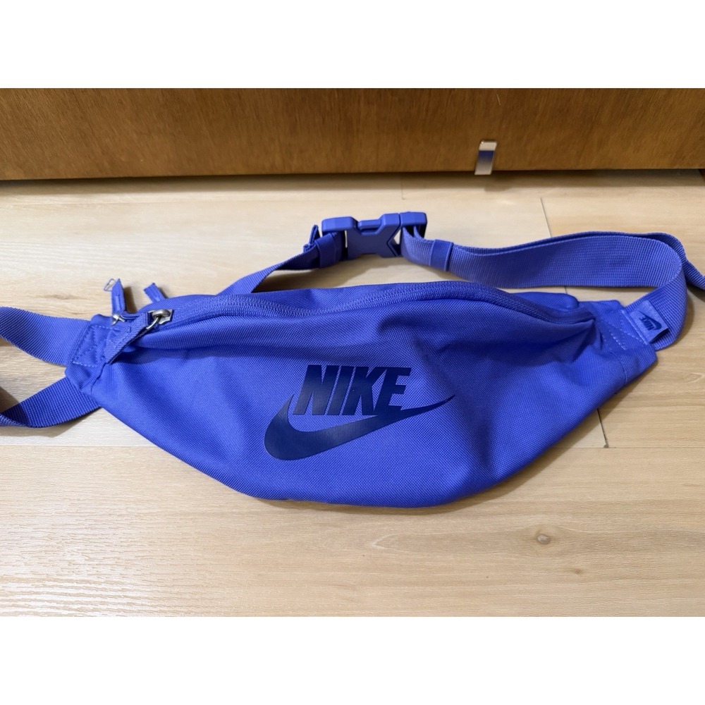 Nike Heritage Fanny Pack Hip Waist Belt Crossbody DB0490-581 Blue Purple